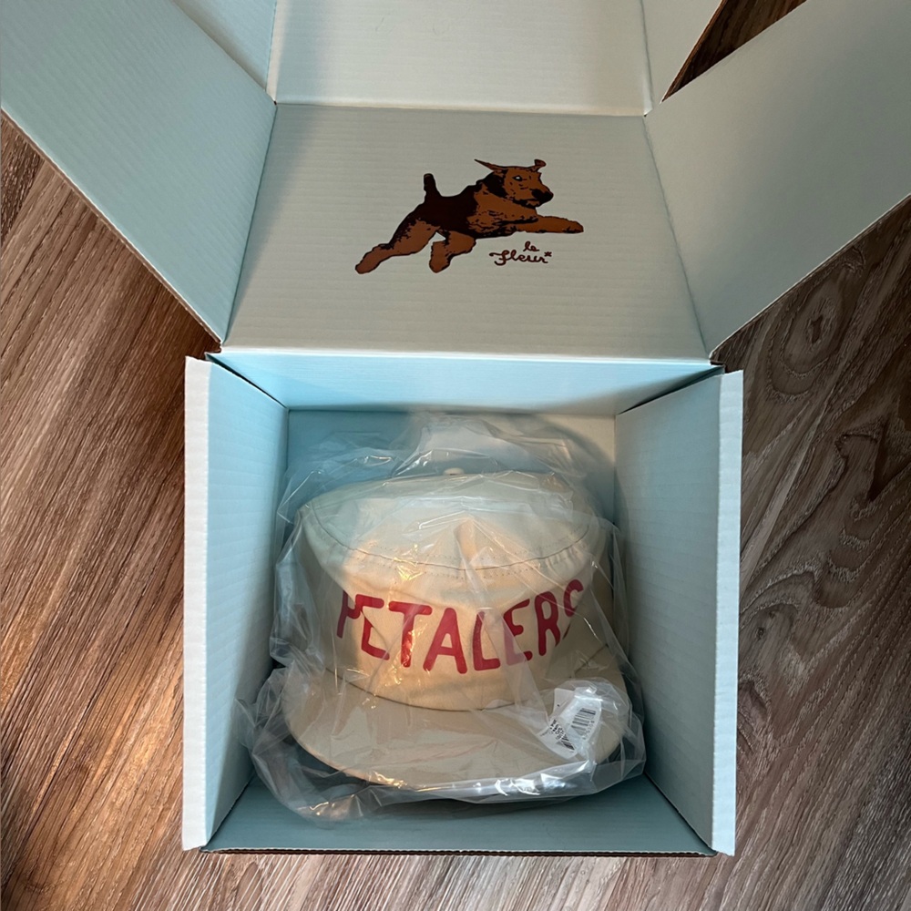 *NWT* GOLF le FLEUR* Petalers Pillbox Hat Cream